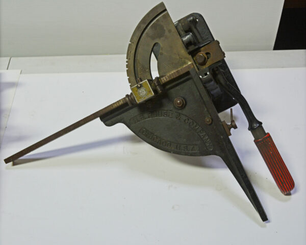 H.B. House and Company Steel Rule Bender